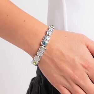 Paparazzi Jewelry Accessories - Faint-Hearted Fashion - Green Bracelet - NEW!!